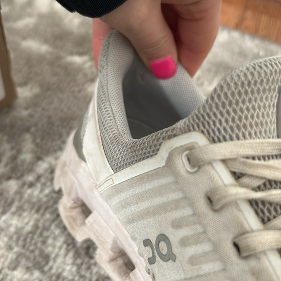 Gray and white On running shoes. - Picture 14 of 14